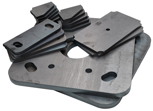 Laser parts - for steel structure
